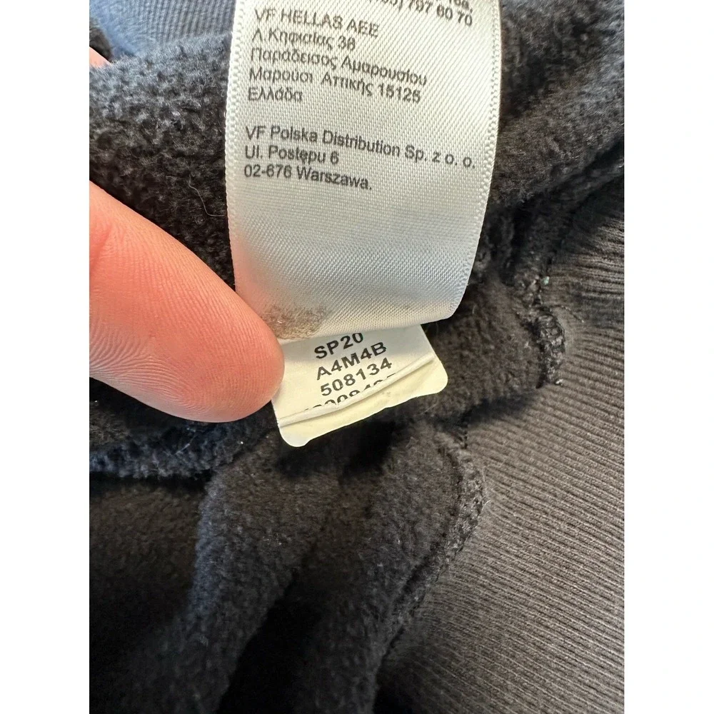 The North Face Hoodie Black Half Dome Logo Pullover‎ / Mens Large